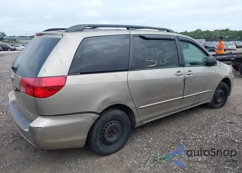 2004 Toyota Sienna Le из США, поврежденный, VIN 5TDZA23C94S018599